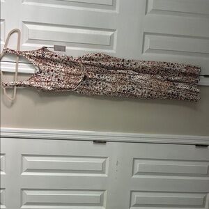 Marshalls Floral Sleeveless Dress - Red and White